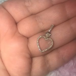 Diamond chip pendant